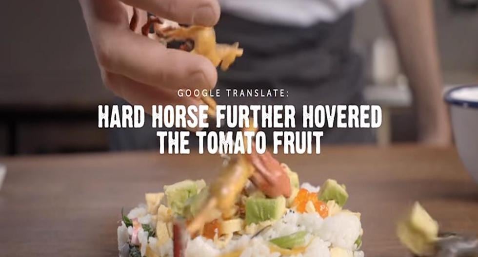 Jamás sigas al \"pie de la letra\" una receta traducida por Google Translate. Si no nos crees, mira este divertido video de YouTube. (Foto: Captura)