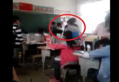 YouTube: Graban a maestro chino golpeando brutalmente a su alumna