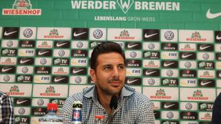 Claudio Pizarro: “Feliz de volver al Bremen, mi segundo hogar”