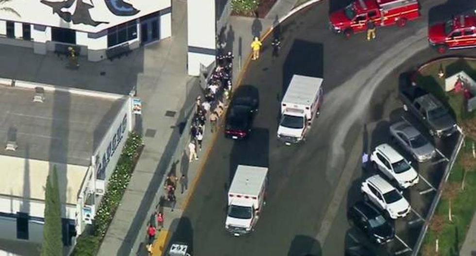 Reportan tiroteo en escuela secundaria de California, Estados Unidos. (Foto: Captura de video)