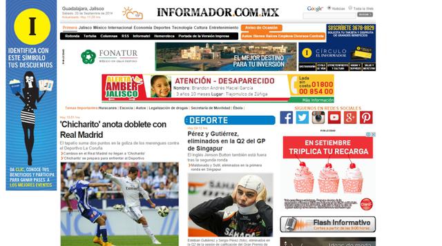 Goles de 'Chicharito' y James en la prensa de México y Colombia - 9