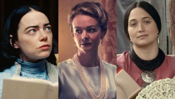 Emma Stone, Carey Mulligan y Lily Gladston son nominadas al Oscar a la mejor actriz. (Foto: Instagram)