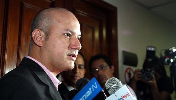 Sergio Tejada sustentará informe de narcoindultos el miércoles