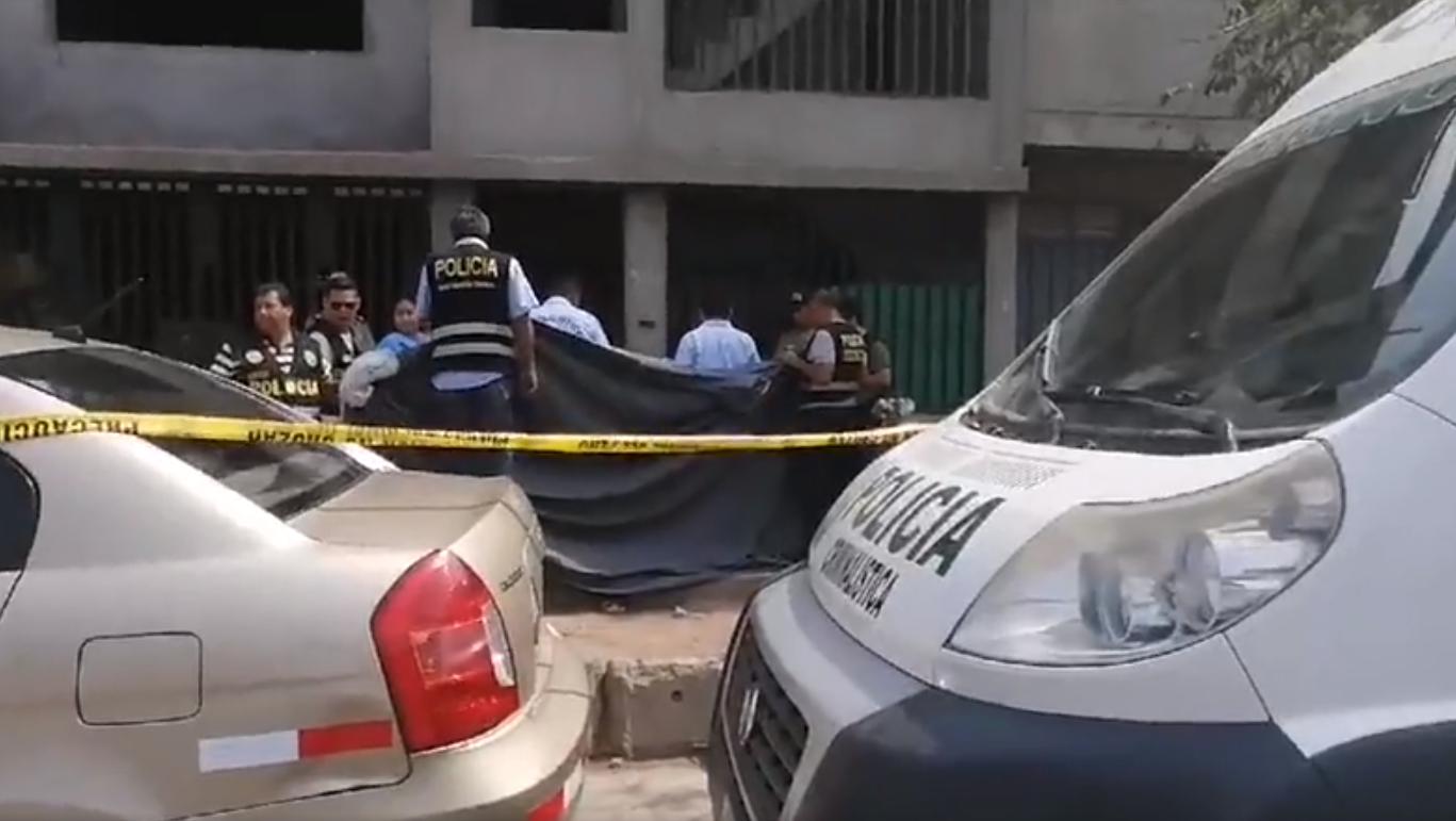 En el lugar se visualiza la presencia de la Policía Nacional. (Foto captura: RPP Noticias)