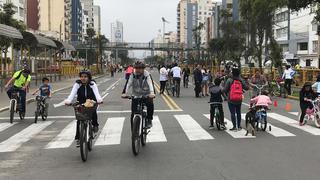 Avenida Brasil: este domingo volverán a cerrar el carril central de la vía para uso peatonal