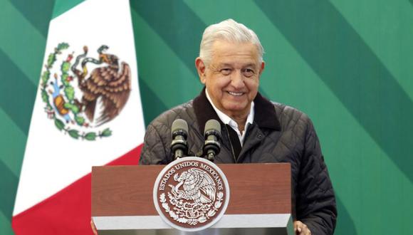 El mandatario mexicano, Andrés Manuel López Obrador, durante una rueda de prensa en la ciudad de Cuernavaca en Morelos (México). (Foto: EFE/Presidencia de México).