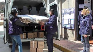 Arequipa: trasladan material electoral a los distritos de la provincia de Islay