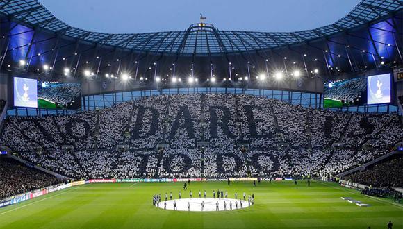 El recien inaugurado Tottenham Stadium de Londres albergará la semifina ante Ajax. (Foto: Tottenham)