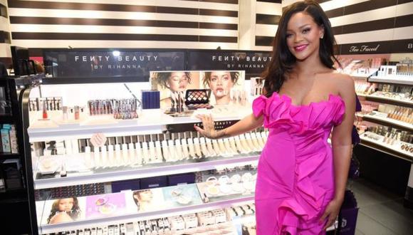 La cantante convertida en empresaria Rihanna aparece en la lista gracias a sus marcas de lencería Fenty Beauty y Savage. (Foto: Getty Images)