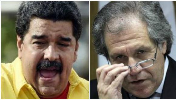 Maduro llama "basura" a Almagro por respaldar el referendo