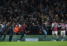 FA CUP: Aston Villa gana y los hinchas invaden la cancha (VIDEO)