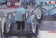YouTube: Amputan pie a hombre tras accidente en escalera mecánica en China | VIDEO