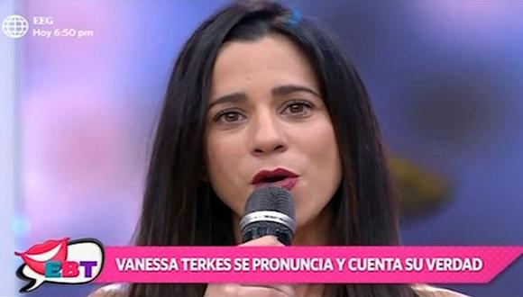 Así fue el regreso de Vanessa Terkes a “En boca de todos” tras su denuncia a George Forsyth. (Foto: Captura de video)