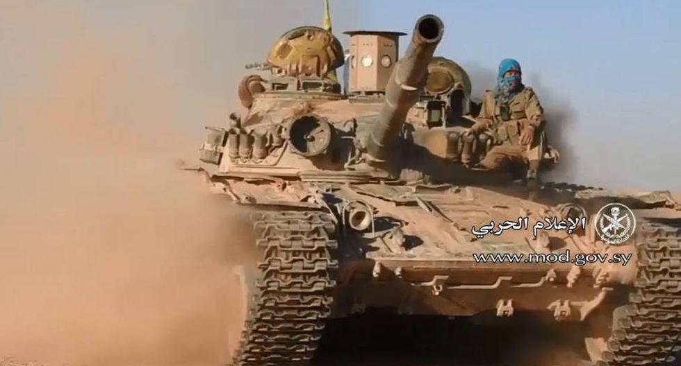 Fuerzas sirias leales a Al Asad en lucha contra ISIS. (Foto: Ministerio de Defensa de Siria / YouTube)