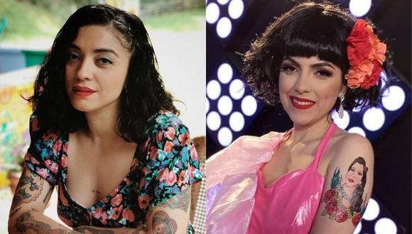 Mon Laferte envió un mensaje a su imitadora de "Yo Soy", Oriana Montero. (Foto: @monlaferte/@orianamontero7)