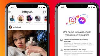 Instagram ahora permite recibir mensajes y llamadas desde Messenger de Facebook 