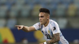 Lautaro Martínez y la burla a Edwin Cardona tras eliminar a Colombia