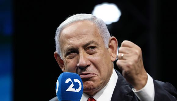 El actual primer ministro de Israel, Benjamín Netanyahu. AP