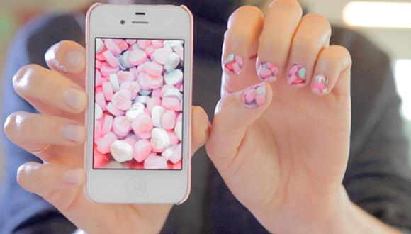Crean aplicación que convertiría tus fotos en una manicure
