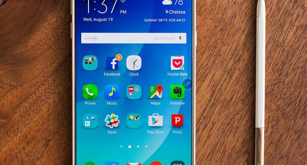Samsung Galaxy Note 6 tiene una sorpresa que todos querrán tener. Vendrá con Android N, el nuevo sistema operativo de Google. (Foto: Getty Images)