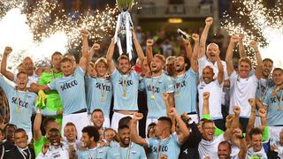 ¡Lazio campeón de Supercopa de Italia! Ganó 3-2 a la Juventus en Estadio Olímpico