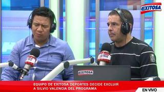 Silvio Valencia regresó a Exitosa Deportes 12 días después