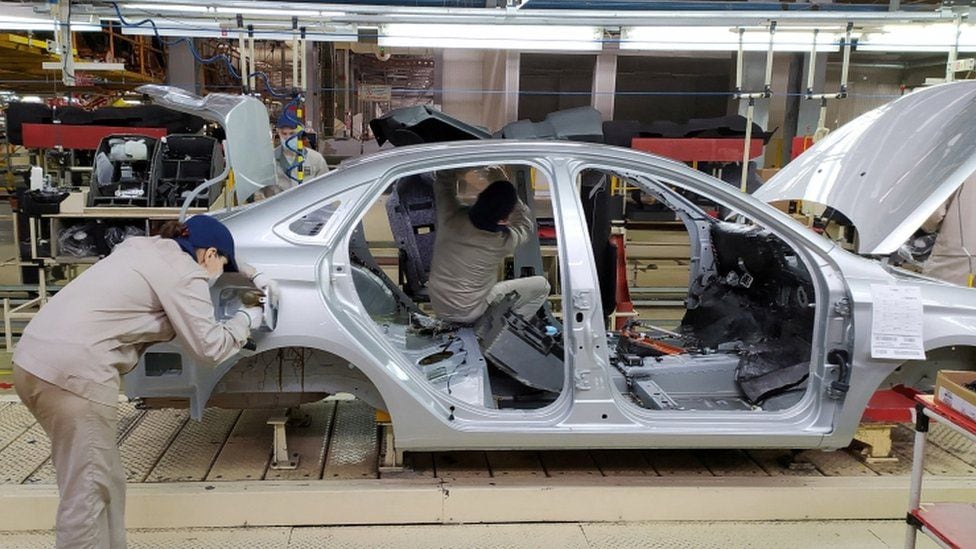Hit by sanctions, Russian automaker Avtovaz will produce downsized cars without airbags or GPS.  (Reuters).