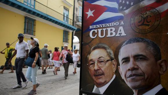 La primera foto p&uacute;blica de Obama en La Habana, Cuba. (Foto: Reuters)