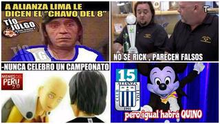 Alianza Lima quedó a un paso del título pero fue víctima de despiadados memes