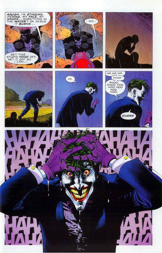 El nacimiento del Joker en "The Killing Joke" (Foto: DC Comics)