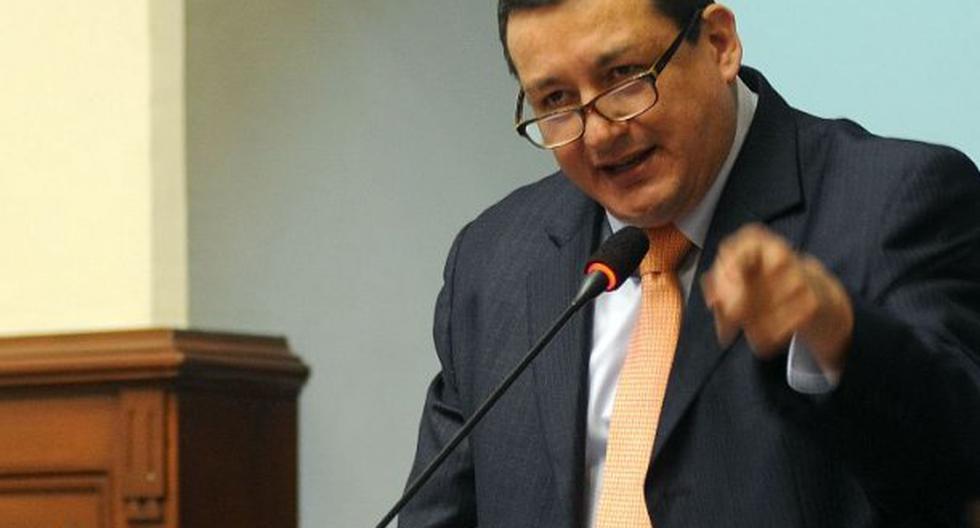 El congresista Rolando Reátegui se refirió a la captura de Belaunde Lossio. (Foto: Andina)