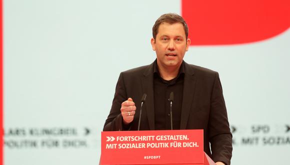 El Partido Socialdemócrata (SPD) alemán eligió hoy como copresidente a Lars Klingbeil. EFE