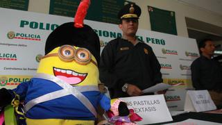 Miraflores: escondían droga sintética en minion de peluche