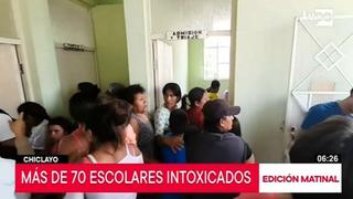 Chiclayo: escolares resultaron intoxicados tras consumir alimentos en Institución Educativa