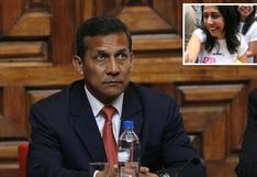 Ollanta Humala restó importancia a la polémica sobre candidatura de Nadine Heredia