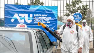Semana Santa: estos son los puntos donde los taxistas de Lima y Callao podrán desinfectar gratis sus vehículos