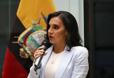 La canciller ecuatoriana afirma que la vicepresidenta “está actuando en contra de Ecuador”