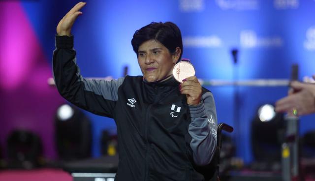 Juegos Parapanamericanos: peruana Juana Vásquez obtuvo la medalla de Bronce en powerlifting categoría 55 kilos. (Foto: Violeta Ayasta / GEC)