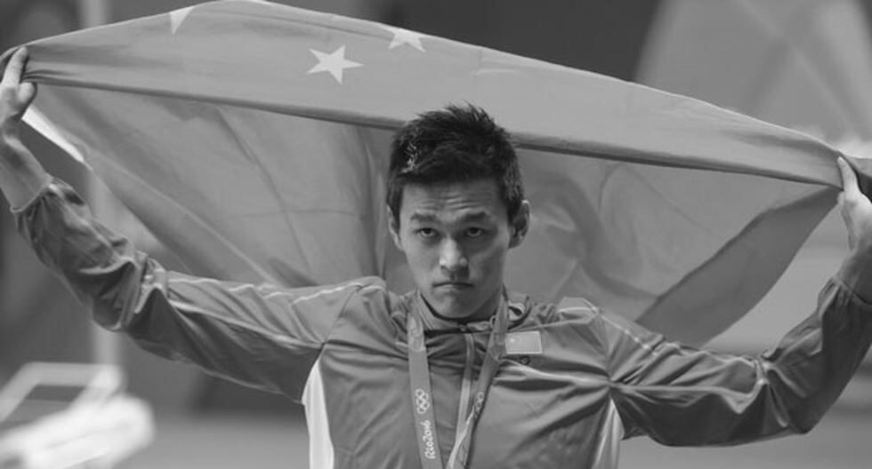 El chino Sun Yang consiguió medalla de oro en natación; sin embargo es acusado por el francés Camille Lacourt | Foto: EFE