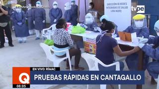 Rímac: realizan pruebas rápidas a comunidad Shipibo-Konibo en Cantagallo