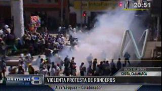 Ronderos atacaron municipio y comisaría en violenta protesta