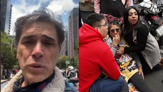 Sergio Mayer sorprendido por los 3 sismos que han vivido los mexicanos un 19 de setiembre: “Llama la atención”