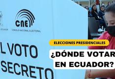 ¿Dónde VOTAR para las Elecciones 2023 de Ecuador? Así van las votaciones, según el CNE