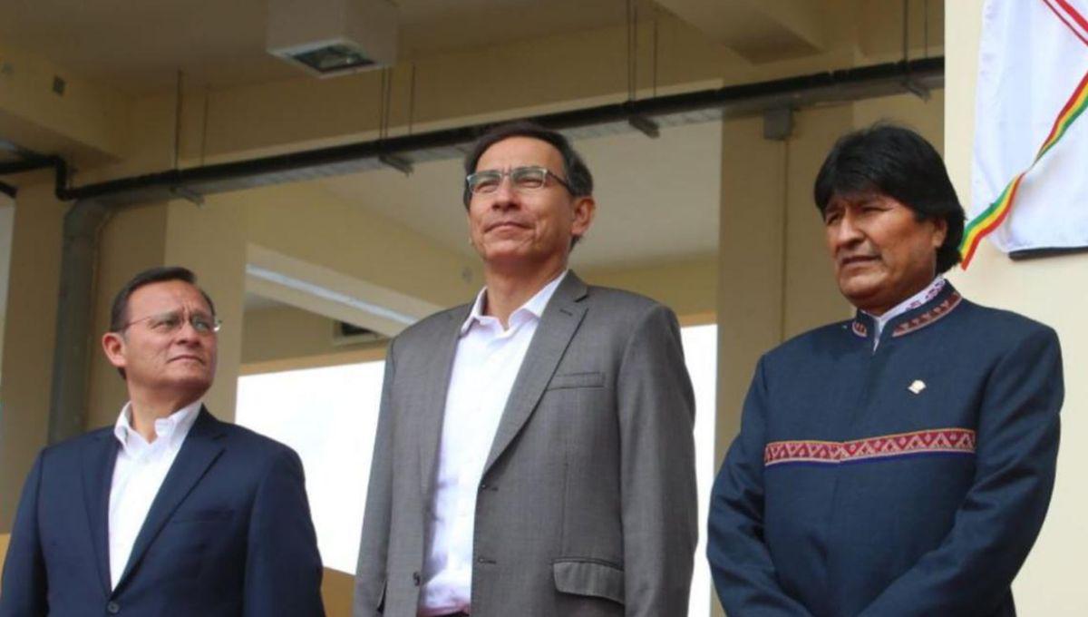 "Con Bolivia hemos tenido una relación muy cercana. Era una relación de gobiernos amigos, de pueblos hermanos. Había muy buena relación. Con el presidente Evo Morales también hemos tenido [una buena relación]”, expresó Martín Vizcarra (Foto: GEC)