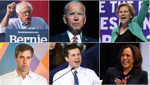 Estados Unidos | Con el ex vicepresidente Joe Biden en carrera, ya son 20 los postulantes del Partido Demócrata para los comicios del próximo año. En la lista, que podría crecer aún más, hay seis mujeres. (AP/AFP/Reuters)
