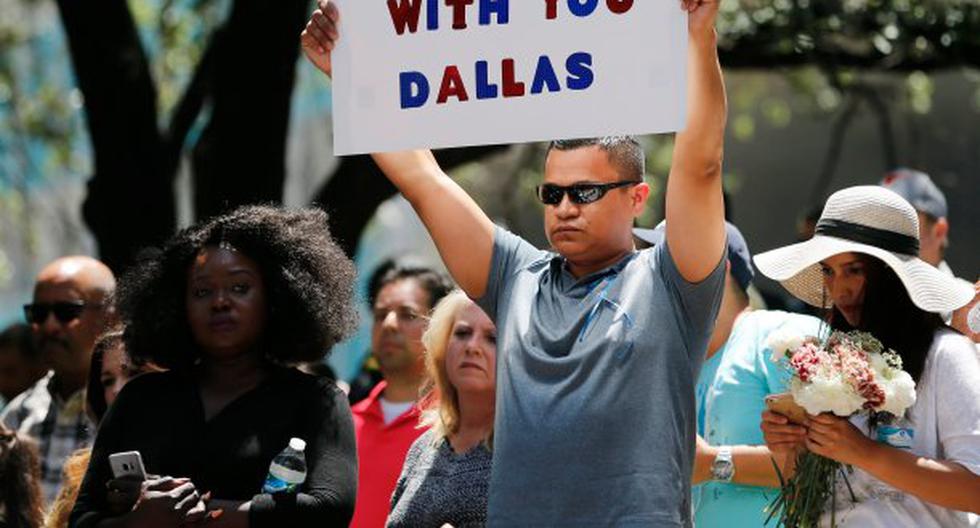 Asesinato en Dallas conmocionó a ciudadanos estadounidenses. (Foto: EFE)