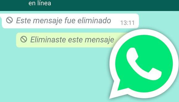 De esta manera podrás visualizar nuevamente esos mensajes que borraron en WhatsApp. (Foto: WhatsApp)