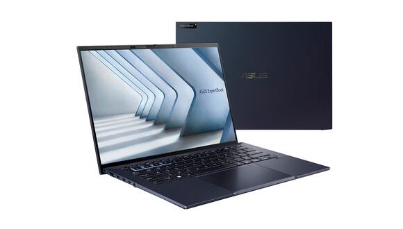 Una laptop ligera y con varias alternativas de memoria interna, así es la Asus ExpertBook B9 OLED. (Foto: Asus)
