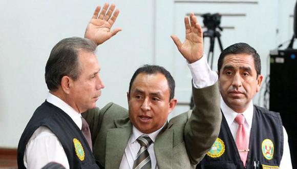 Gregorio Santos fue condenado a 19 años de prisión (9 por delito de colusión agravada y 10 por lavado de activos) por irregularidades cometidas cuando ejerció como gobernador regional de Cajamarca. (Foto: Andina)