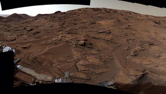 Panorámica tomada por Curiosity el 22 de mayo de 2021 de una localización denominada Sierra Marigualida - (Foto: NASA/JPL-CALTECH/MSSS)